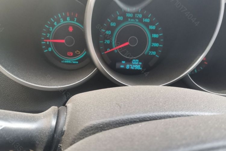 Used CHANGAN Eado 2014 1.6L Manual Luxury Model Odometer Close Up