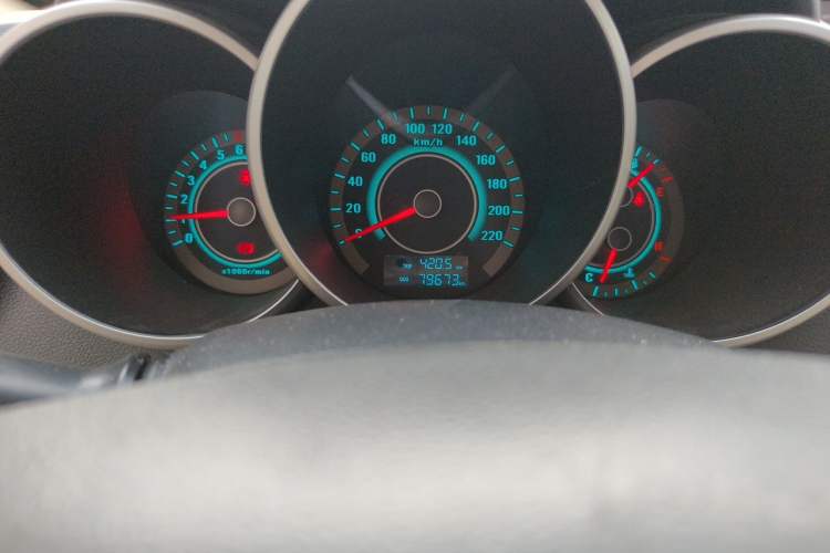 Used CHANGAN Eado 2014 1.6L Manual Luxury Model Odometer Close Up