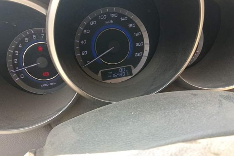 Used CHANGAN Eado 2014 1.6L Manual Luxury Model Odometer Close Up