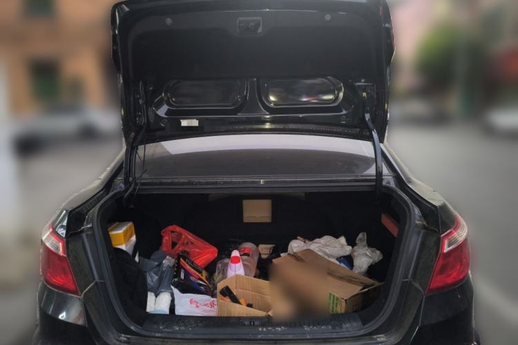 Used CHANGAN Eado 2015 1.6L Automatic Luxury Model Trunk