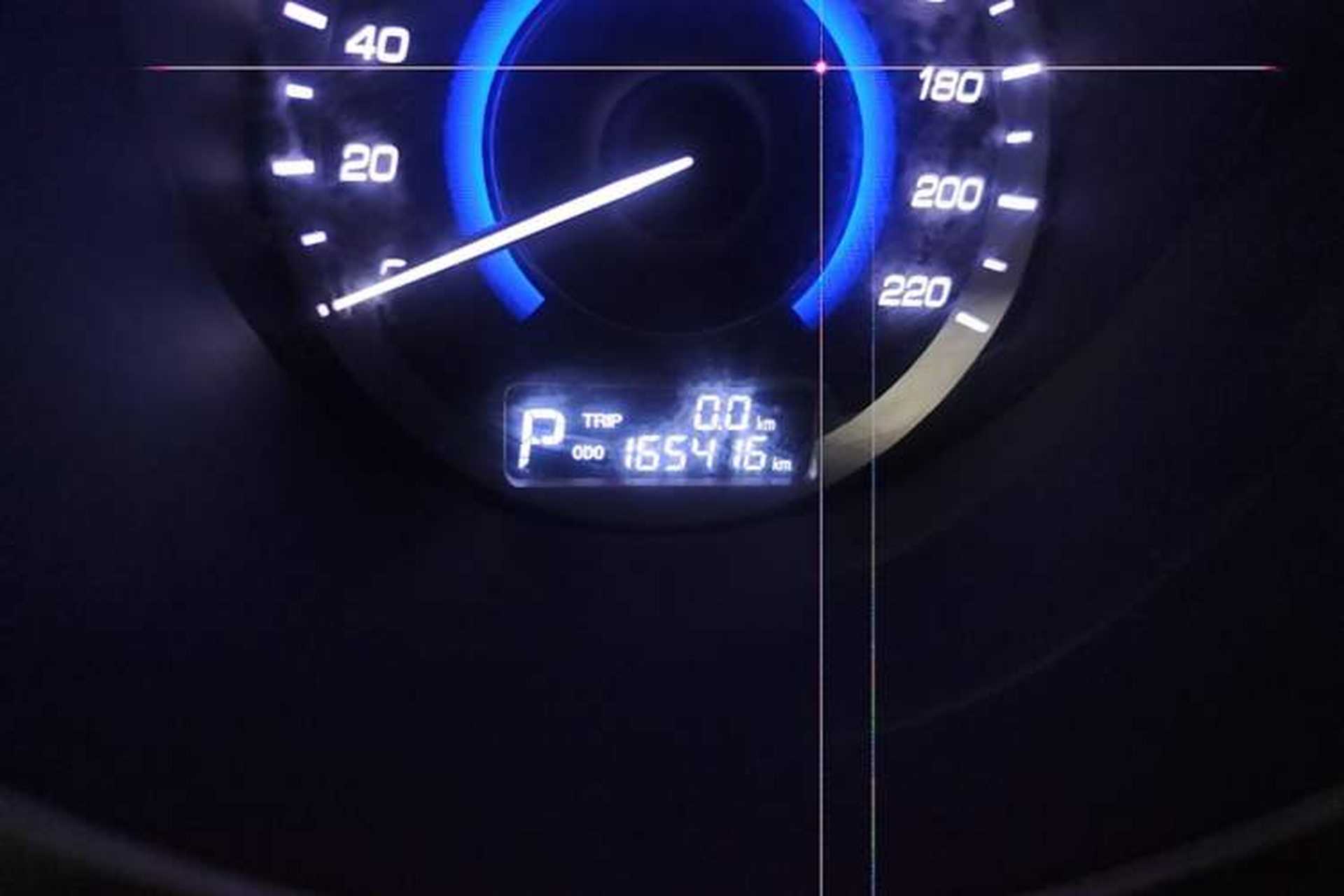Used CHANGAN Eado 2015 1.6L Automatic Luxury Model Odometer Close Up