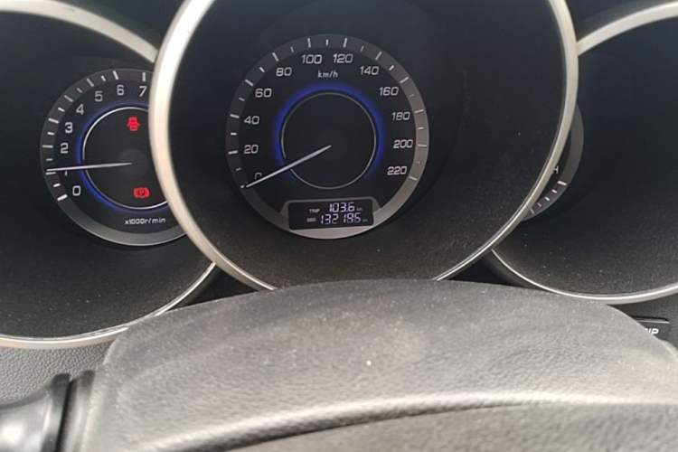 Used CHANGAN Eado 2015 1.6L Manual Elite Model China IV Standard Odometer Close Up