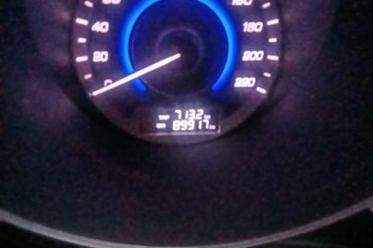 Used CHANGAN Eado 2015 1.6L Manual Junku Model China IV Standard Odometer Close Up
