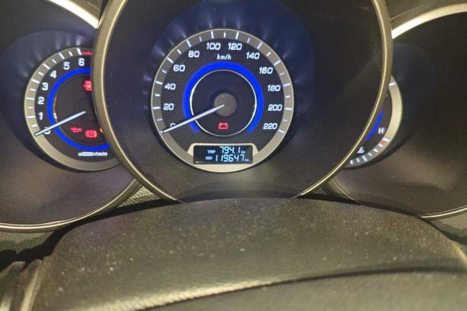 Used CHANGAN Eado 2015 1.6L Manual Luxury Model China IV Standard Odometer Close Up