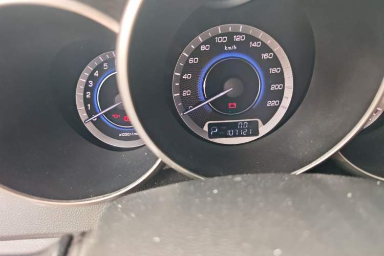 Used CHANGAN Eado  Odometer Close Up