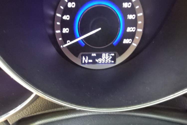 Used CHANGAN Eado 2015 1.6L Automatic Junku Model China V Standard Odometer Close Up
