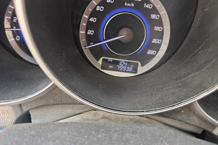 Used CHANGAN Eado 2015 1.6L Manual ZhiKu Model China V Standard Odometer Close Up