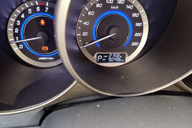 Used CHANGAN Eado 2015 1.6L Automatic Junku Model China V Standard Odometer Close Up