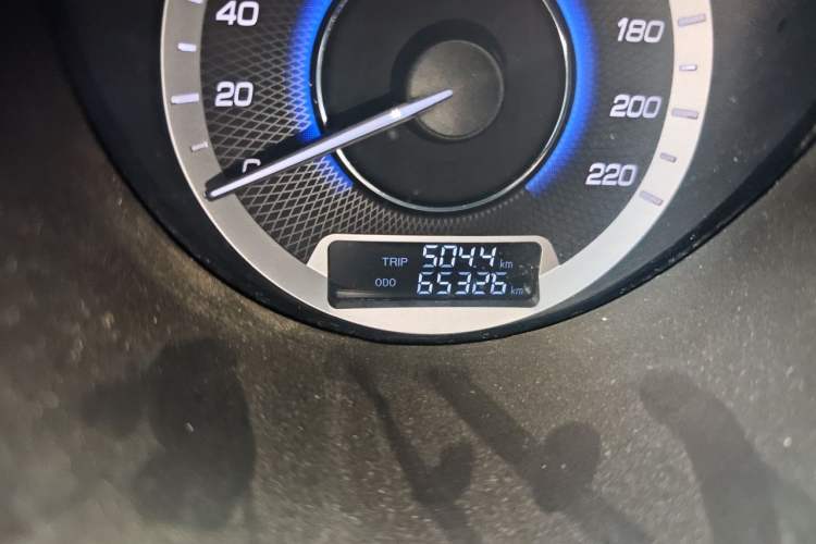 Used CHANGAN Eado 2015 1.6L Manual Flagship Model Odometer Close Up