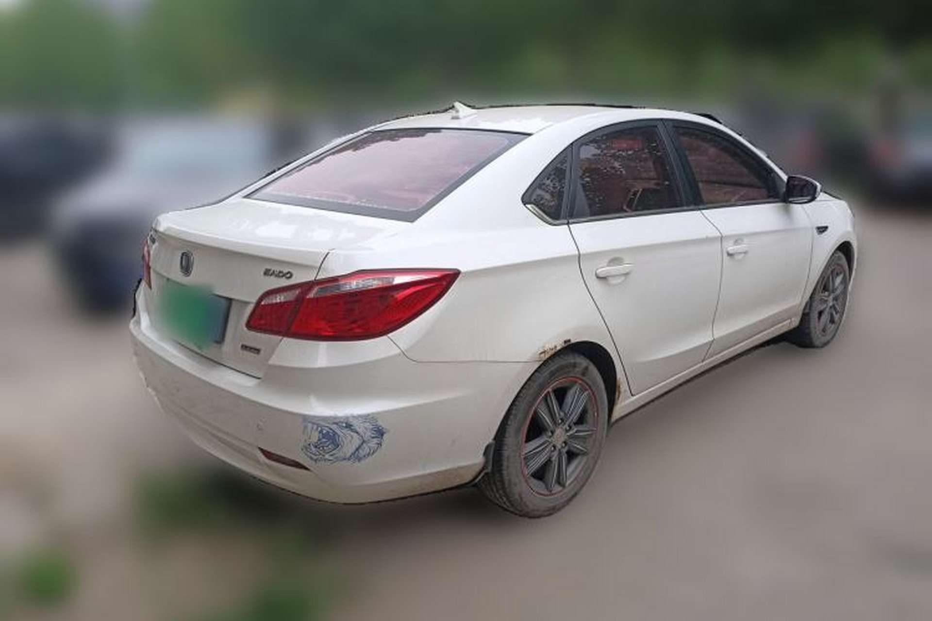 Used CHANGAN Eado 2015 1.6L Manual Luxury Model China V Standard Rear Right 45 Deg