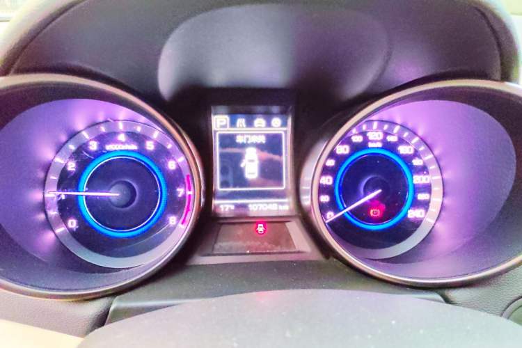Used CHANGAN Eado 2016 1.6L Automatic Trend Model Instrument Cluster