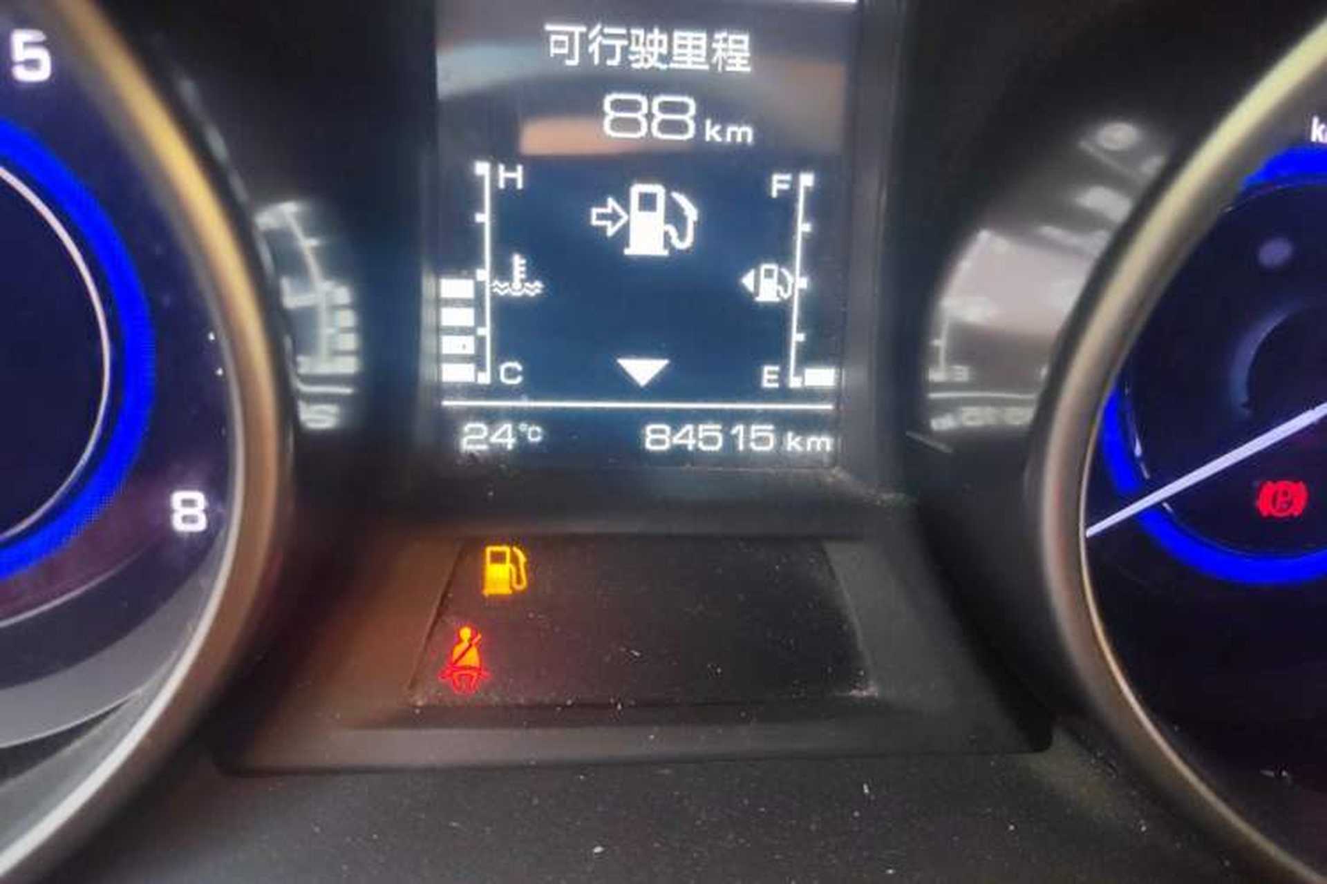 Used CHANGAN Eado 2016 1.6L Manual Fashion Edition Odometer Close Up