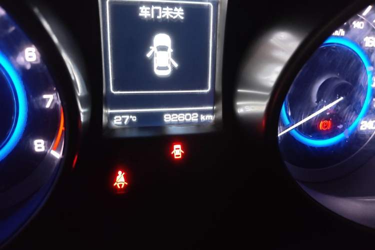Used CHANGAN Eado 2016 1.6L Manual Fashion Edition Odometer Close Up