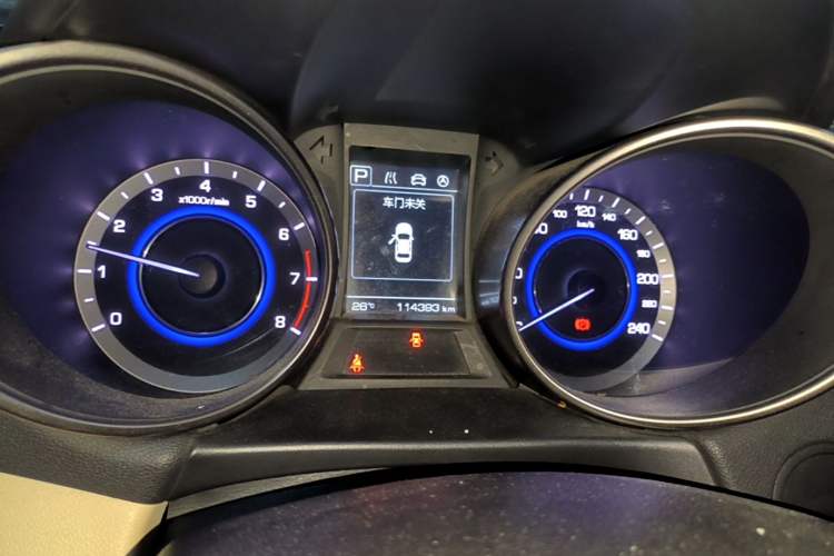 Used CHANGAN Eado 2016 1.6L Automatic Trend Model Instrument Cluster