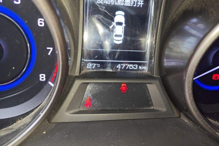 Used CHANGAN Eado 2016 1.6L Automatic Trend Model Odometer Close Up