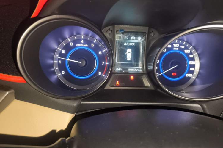 Used CHANGAN Eado 2016 1.6L Manual Fashion Edition Odometer Close Up