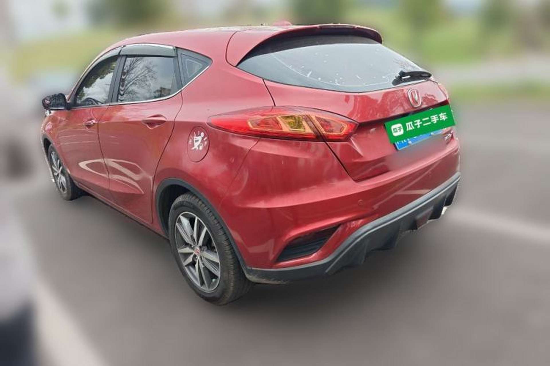 Used CHANGAN Eado 2016 1.6L Manual Junku Model Rear Left 45 Deg