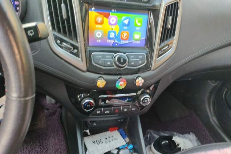 Used CHANGAN Eado 2016 1.6L Automatic Junku Model Audio And AC Panel