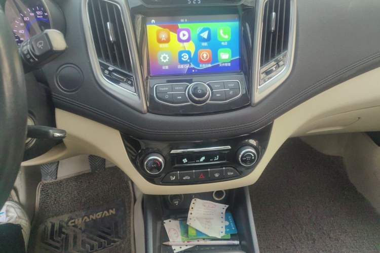 Used CHANGAN Eado 2016 Blue Motion 1.6L Manual Navigation Model Audio And AC Panel
