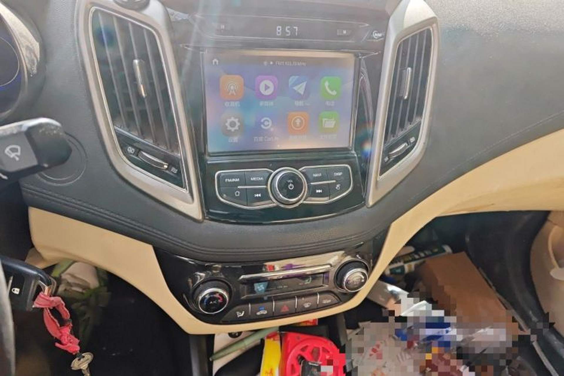 Used CHANGAN Eado 2016 1.6L Manual Fashion Edition Audio And AC Panel