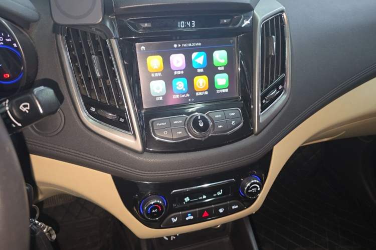 Used CHANGAN Eado 2016 1.6L Automatic Trend Model Audio And AC Panel