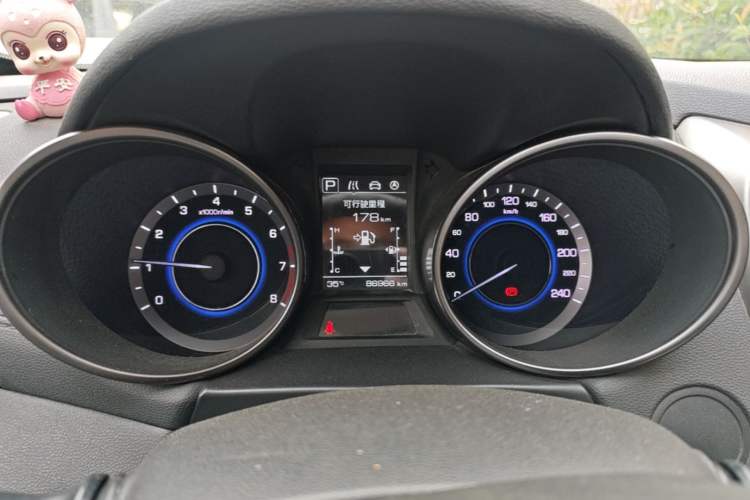 Used CHANGAN Eado 2016 1.6L Automatic Junku Model Instrument Cluster