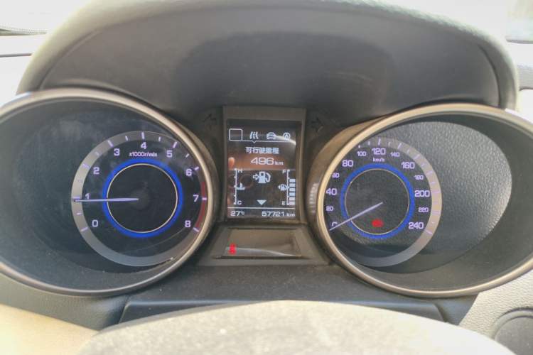 Used CHANGAN Eado 2016 1.6L Manual Fashion Edition Instrument Cluster
