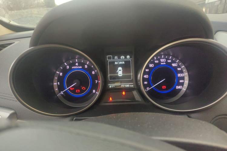 Used CHANGAN Eado 2016 Blue Motion 1.6L Manual Navigation Model Instrument Cluster