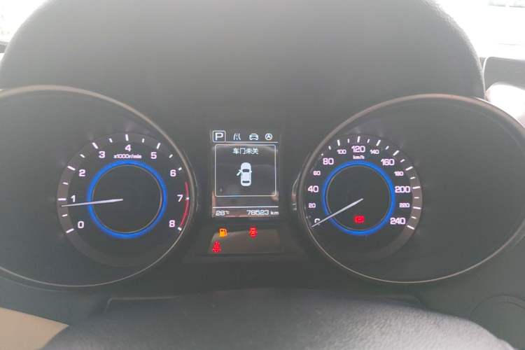 Used CHANGAN Eado 2016 1.6L Automatic Trend Model Instrument Cluster