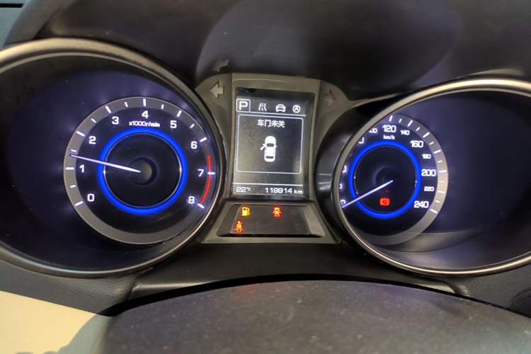 Used CHANGAN Eado 2016 1.6L Automatic Trend Model Instrument Cluster