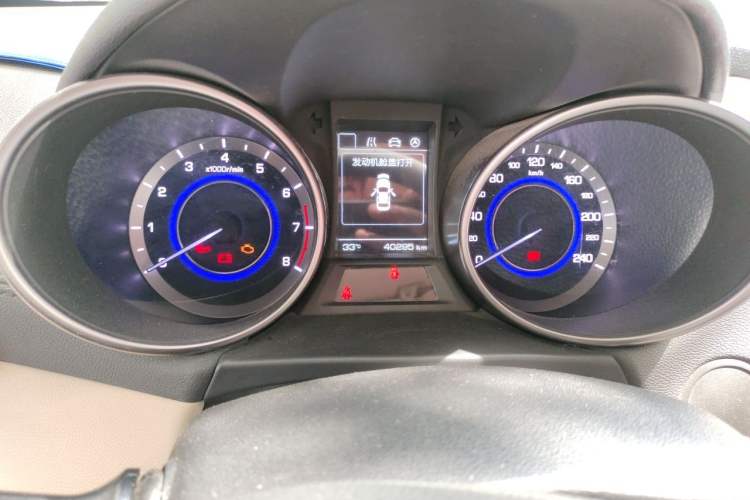 Used CHANGAN Eado 2016 1.6L Manual Fashion Edition Odometer Close Up