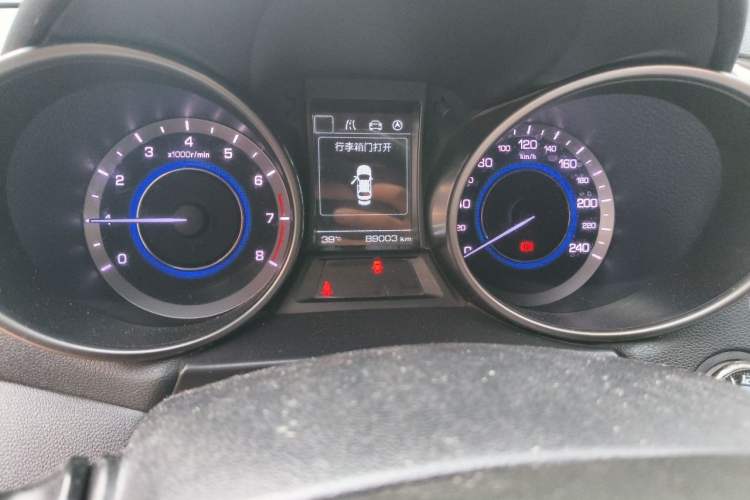 Used CHANGAN Eado 2016 1.6L Manual Fashion Edition Odometer Close Up