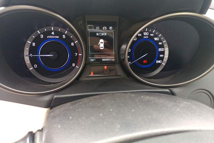 Used CHANGAN Eado 2016 1.6L Manual Fashion Edition Odometer Close Up
