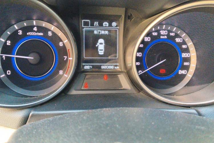 Used CHANGAN Eado 2016 1.6L Manual Fashion Edition Odometer Close Up