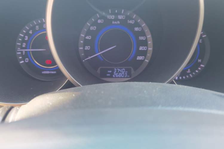 Used CHANGAN Eado 2016 1.6L Manual Junku Model Odometer Close Up