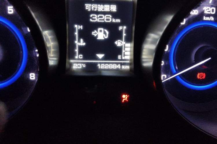 Used CHANGAN Eado 2016 1.6L Manual Junku Model Odometer Close Up