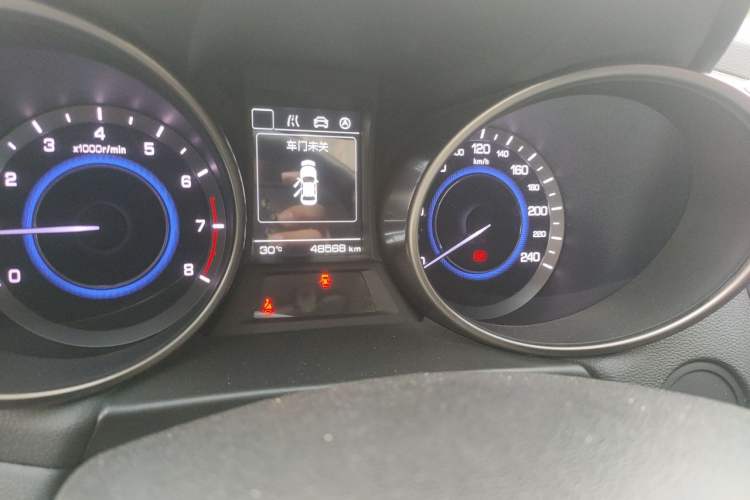 Used CHANGAN Eado 2016 1.6L Manual Junku Model Odometer Close Up