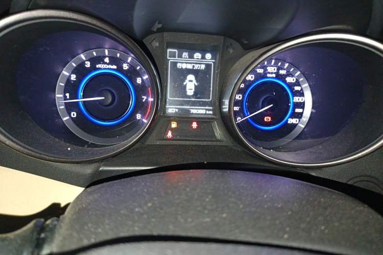 Used CHANGAN Eado 2016 1.6L Manual Fashion Edition Odometer Close Up