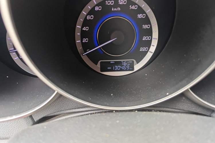 Used CHANGAN Eado 2016 1.6L Manual Junku Model Odometer Close Up