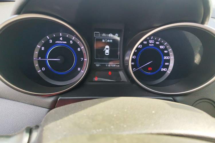 Used CHANGAN Eado 2016 1.6L Manual Fashion Edition Odometer Close Up