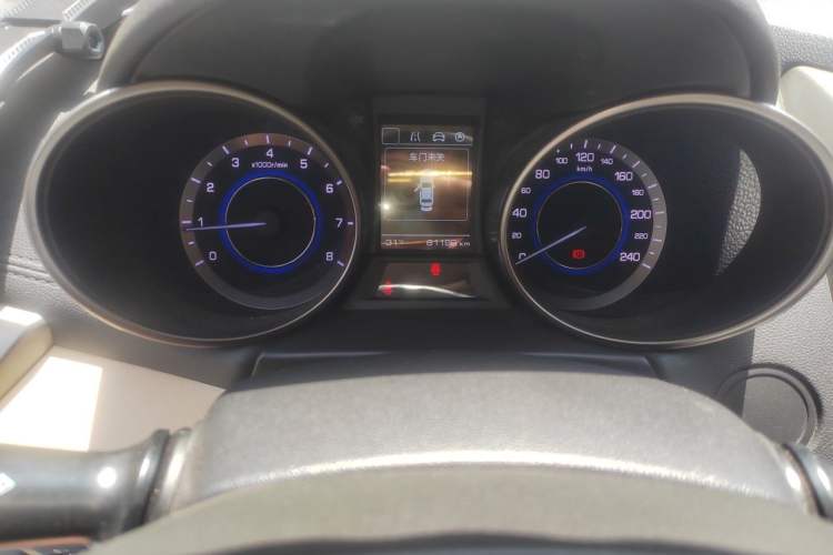 Used CHANGAN Eado 2016 1.6L Manual Fashion Edition Odometer Close Up