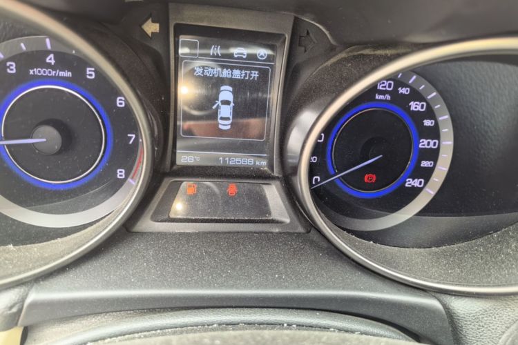Used CHANGAN Eado 2016 1.6L Manual Fashion Edition Odometer Close Up