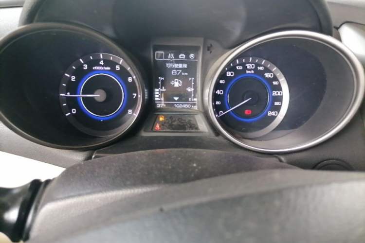 Used CHANGAN Eado 2016 1.6L Manual Fashion Edition Odometer Close Up