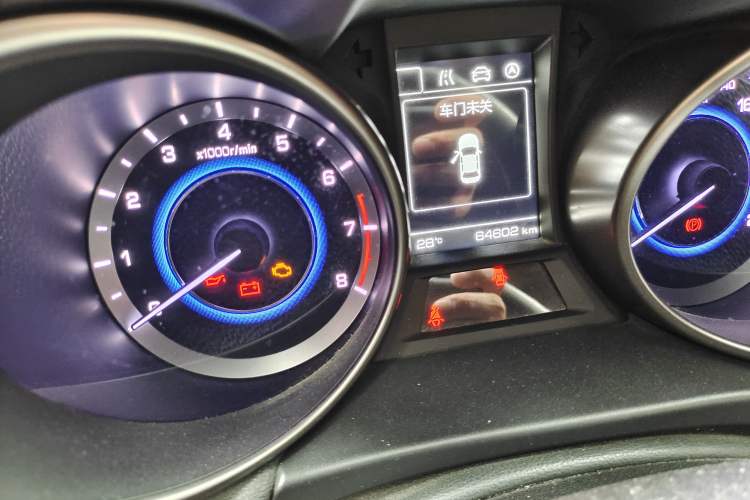 Used CHANGAN Eado 2016 1.6L Manual Junku Model Odometer Close Up