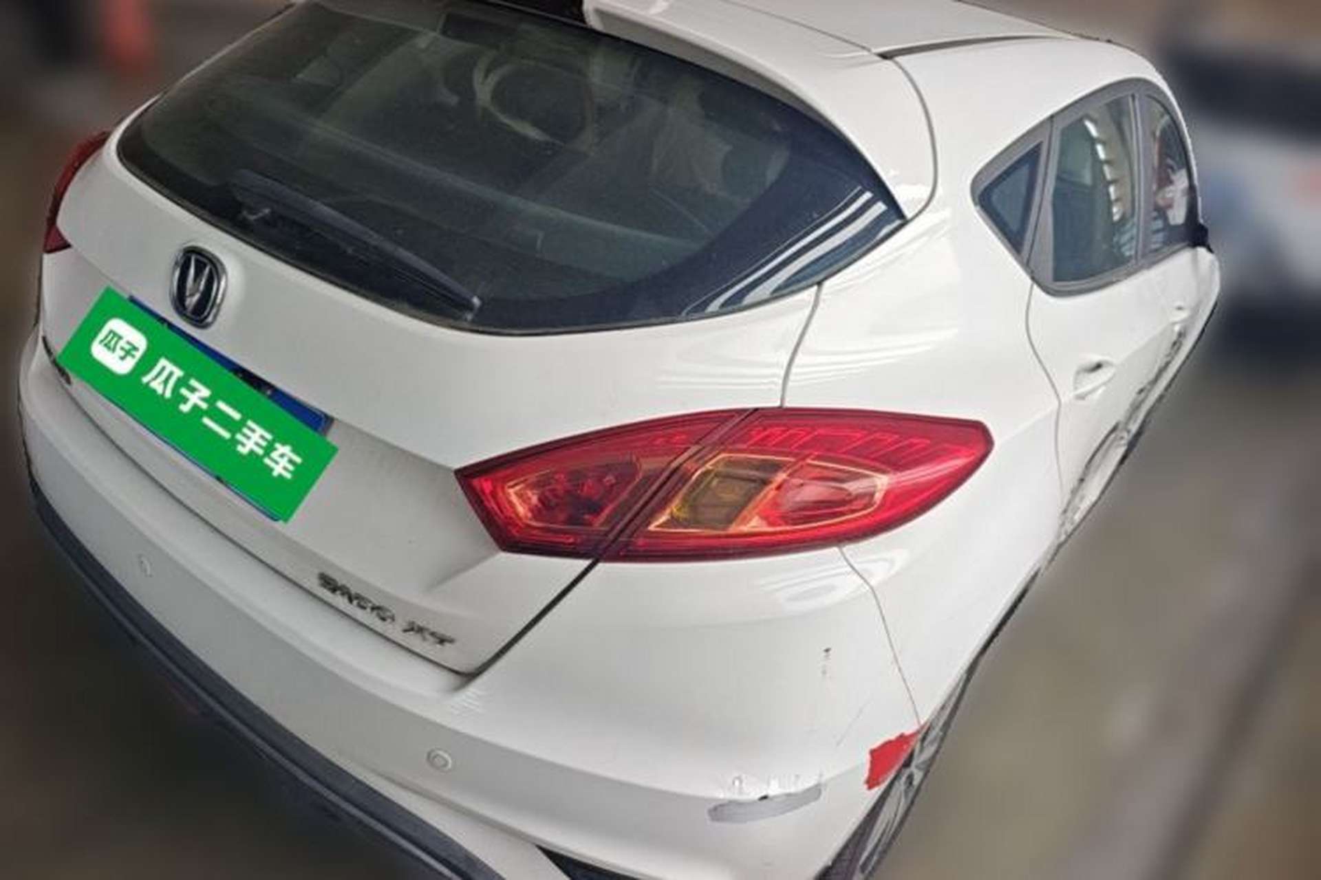 Used CHANGAN Eado 2016 1.6L Manual Junku Model Rear Right 45 Deg