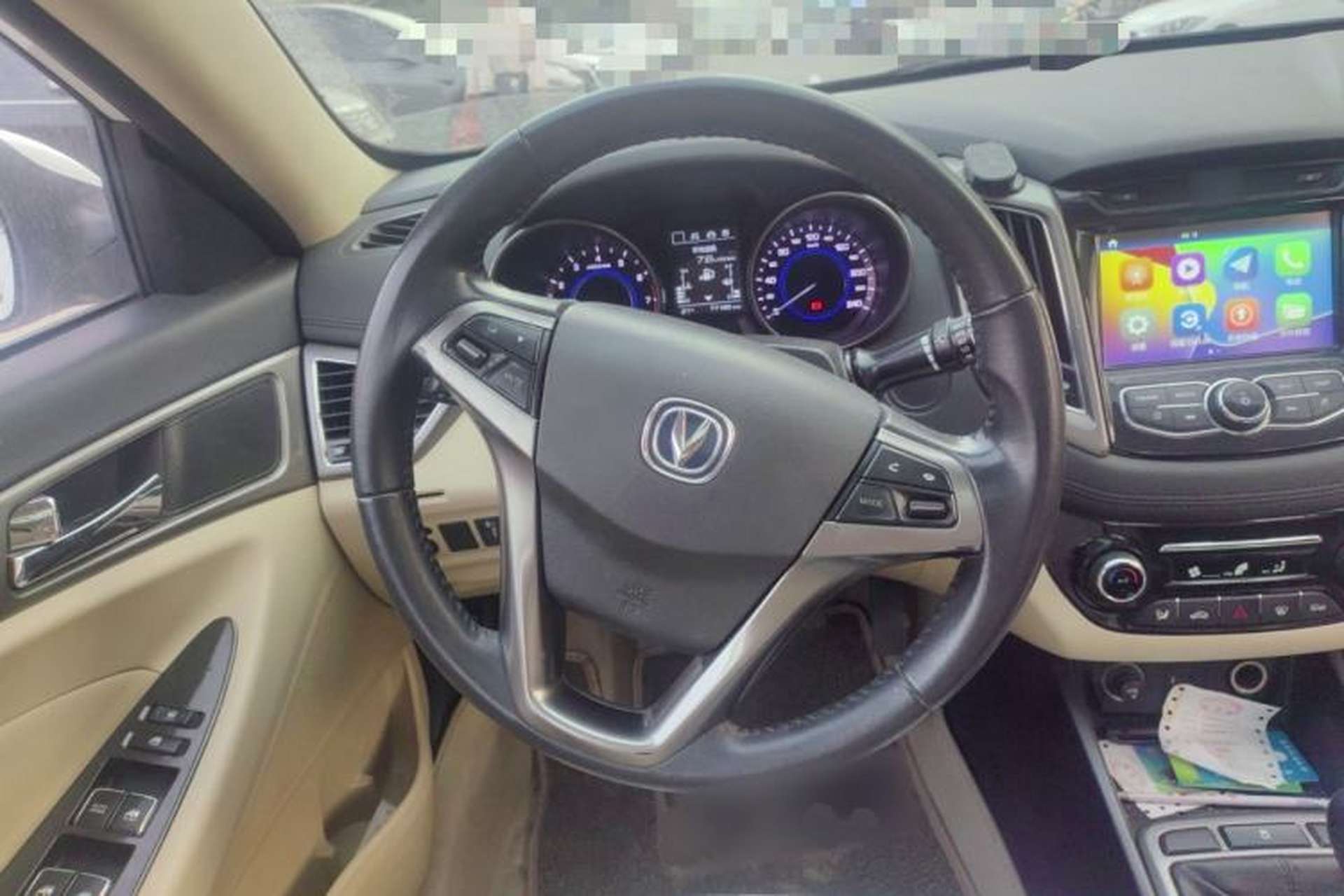 Used CHANGAN Eado 2016 Blue Motion 1.6L Manual Navigation Model Steering Wheel