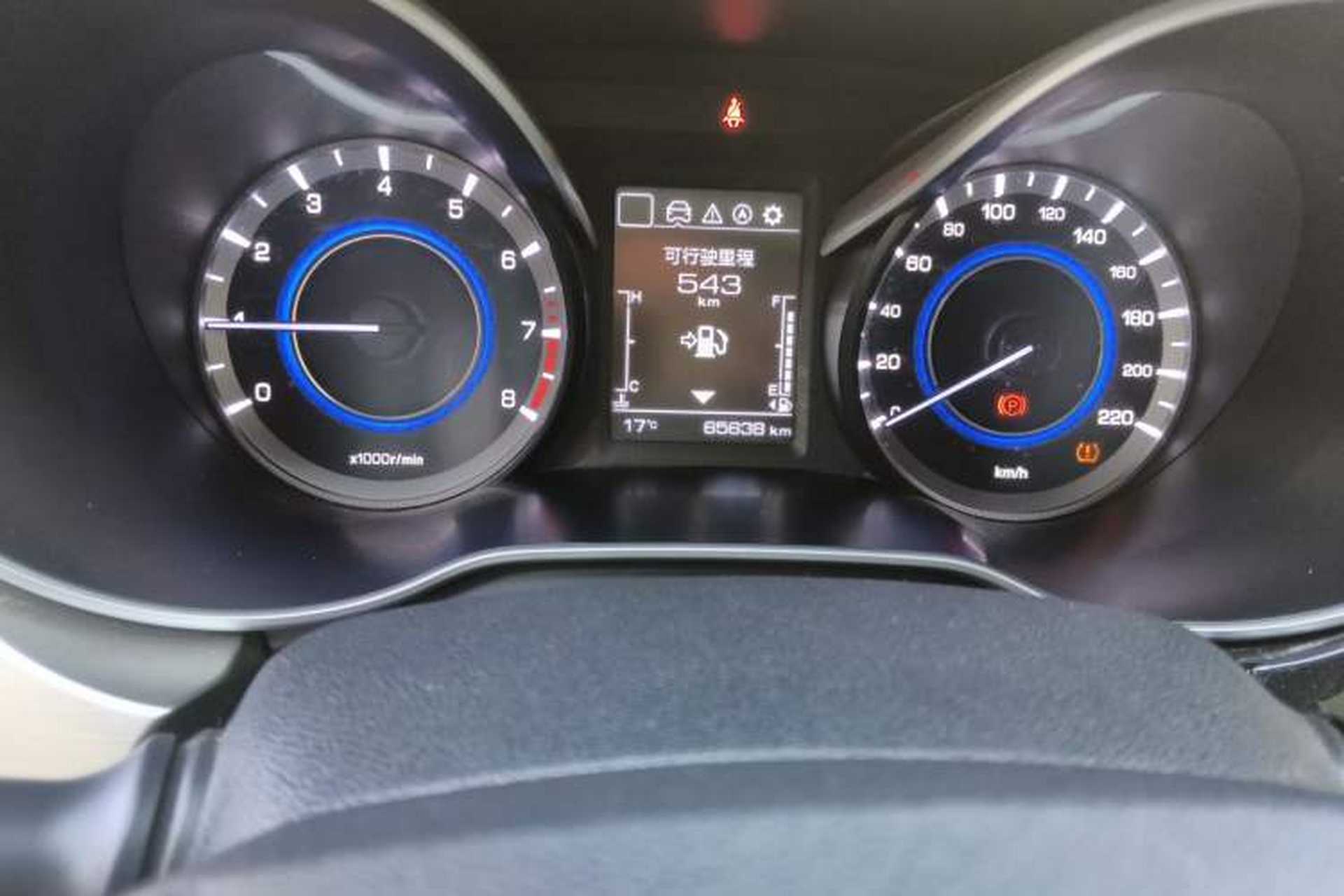 Used CHANGAN Eado 2018 1.6L GDI Manual Trendy Model China V Standard Odometer Close Up