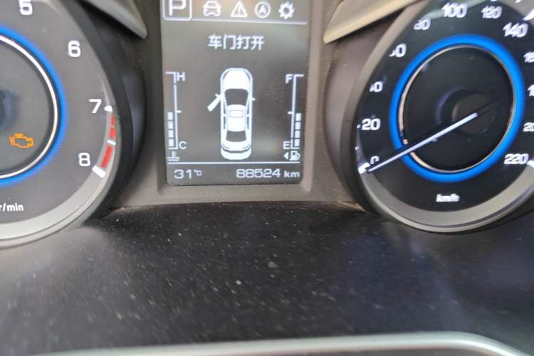 Used CHANGAN Eado 2018 1.6L GDI Automatic Trendy Model China V Standard Odometer Close Up