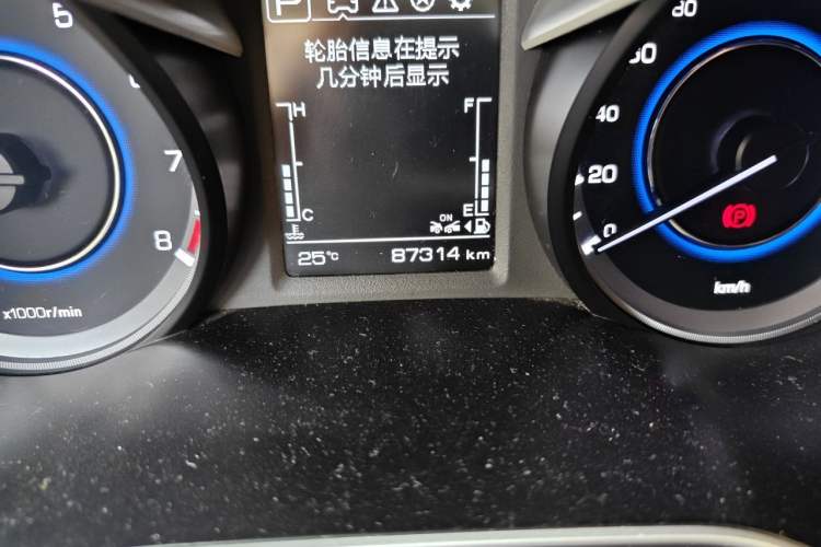 Used CHANGAN Eado 2018 High-Energy Edition 1.6L GDI Automatic Pioneer Model China V Standard Odometer Close Up