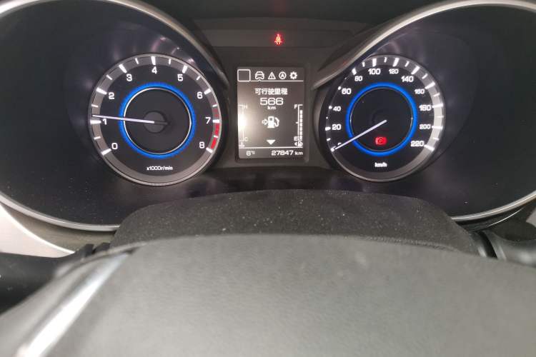 Used CHANGAN Eado 2018 1.6L GDI Manual Fashion Edition Odometer Close Up